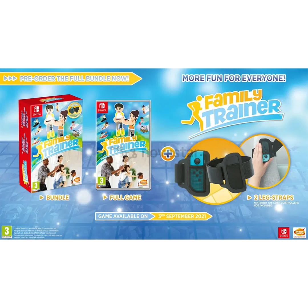 Žaidimas Switch Family Trainer bundle