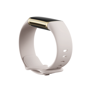 Išmanioji apyrankė Fitbit Charge 5, White/gold