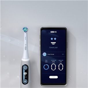Braun Oral-B iO 8, travel case, black/grey - Electric toothbrush