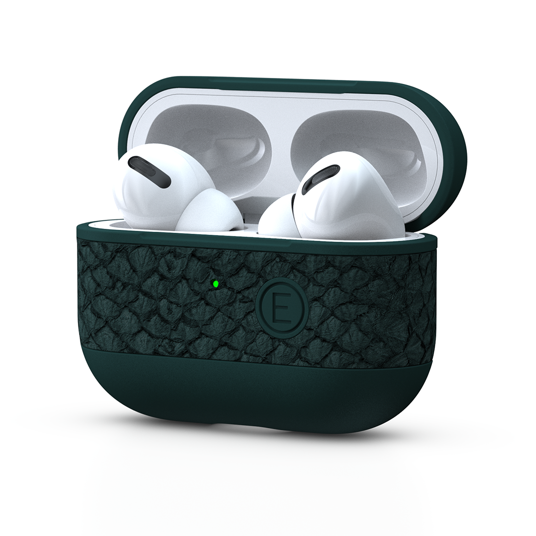 Dėklas Njord byElements AirPods Pro, Žalias