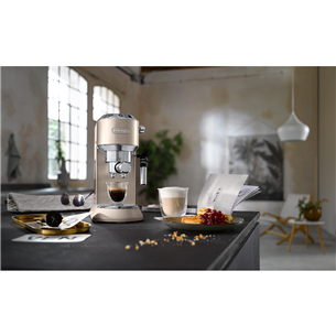 DeLonghi Dedica, beige - Espresso machine