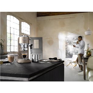 DeLonghi Dedica, beige - Espresso machine