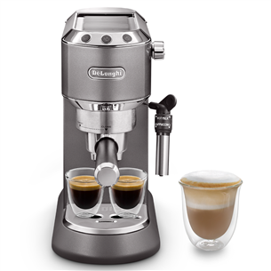 DeLonghi Dedica, grey - Espresso machine