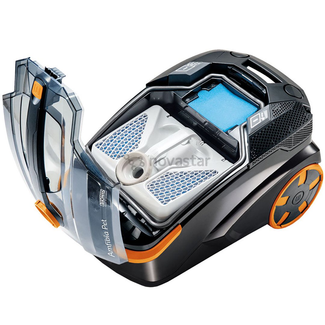 Thomas Drybox Amfibia Pet, черный/оранжевый - Моющий пылесос