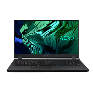 Nešiojamas kompiuteris Gygabite AERO 17 HDR YD/Core i9-11980HK/GeForce RTX 3080 Max-Q 16GB/1 TB+512 GB SSD;32 GB RAM/W10P/BT/ENG