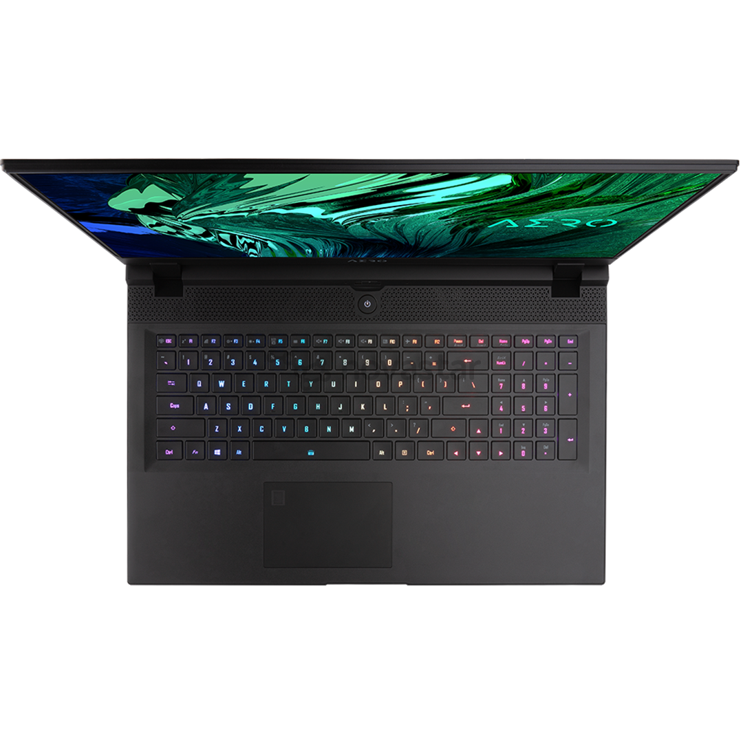 Nešiojamas kompiuteris Gygabite AERO 17 HDR YD/Core i9-11980HK/GeForce RTX 3080 Max-Q 16GB/1 TB+512 GB SSD;32 GB RAM/W10P/BT/ENG