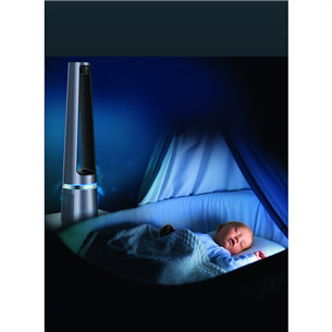 Tefal Eclipse 2in1, 120 m³/val., pilkas - Oro valytuvas ir ventiliatorius