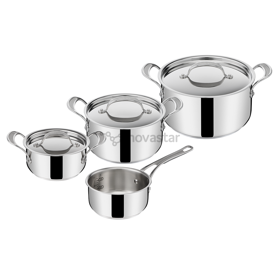 Puodų rinkinys Tefal Jamie Oliver 16/20/24 cm, 7 dalių