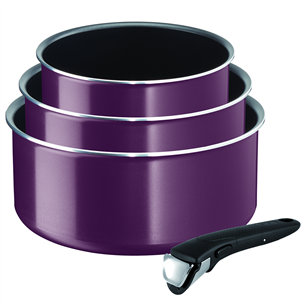 3-jų dalių puodų rinkinys Tefal Ingenio Essential 16/18/20 cm + rankena