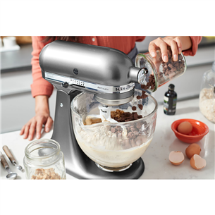 KitchenAid Artisan Elegance, 4,8 л/3 л, 300 Вт, cеребристый - Миксер