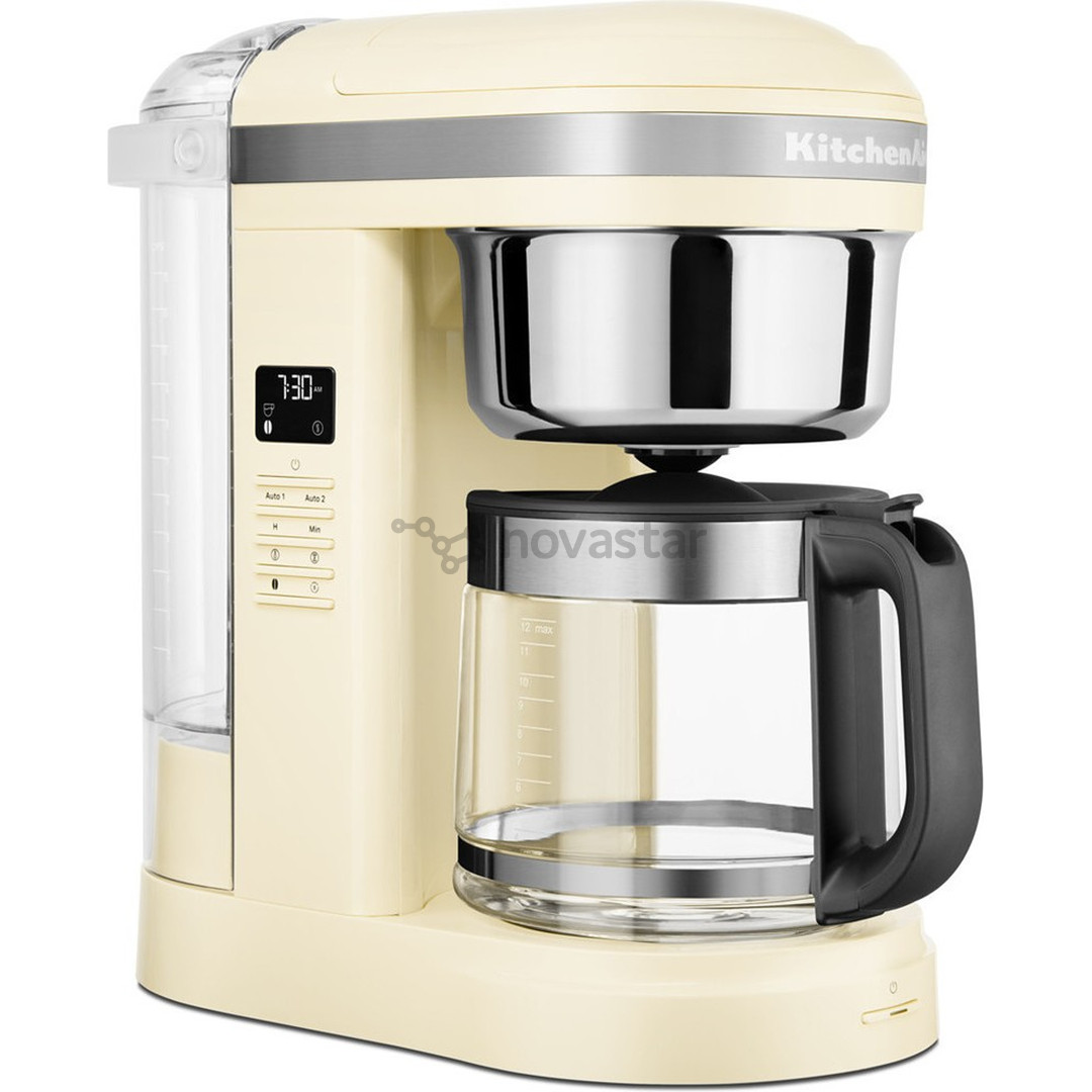 Kitchenaid, water tank 1.7 L, beige - Filter coffee machine