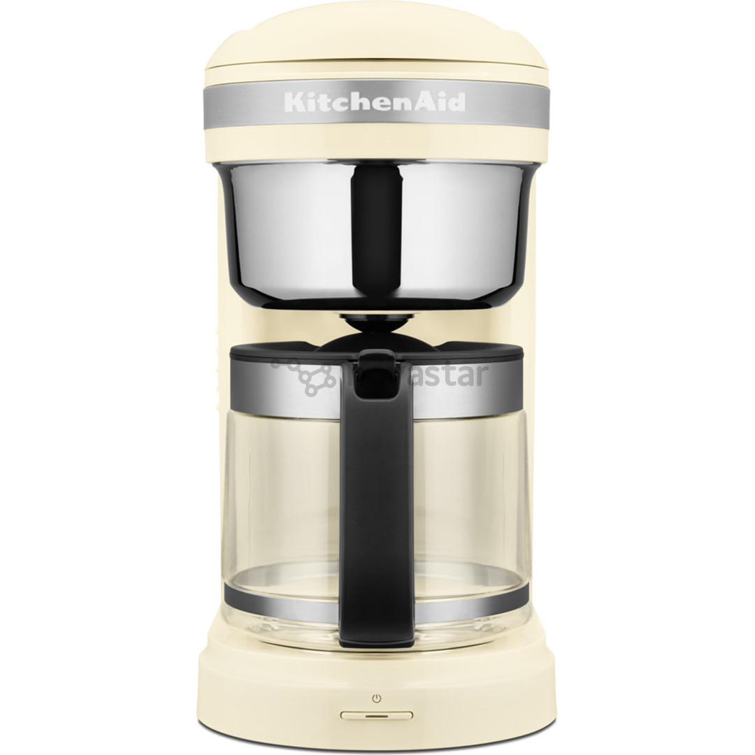 Kitchenaid, water tank 1.7 L, beige - Filter coffee machine