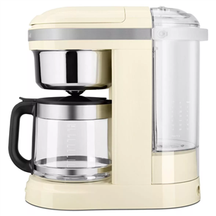 Kitchenaid, water tank 1.7 L, beige - Filter coffee machine