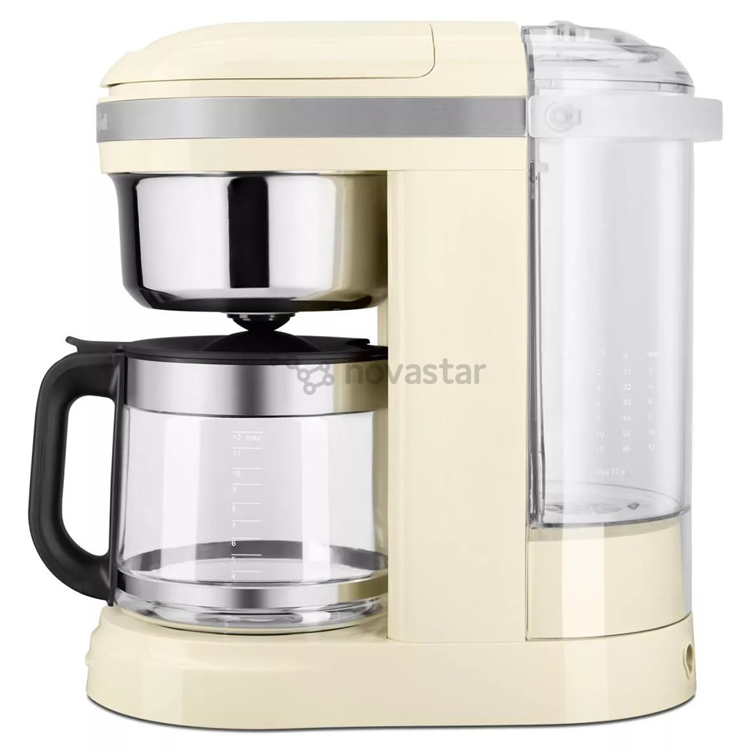 Kitchenaid, water tank 1.7 L, beige - Filter coffee machine