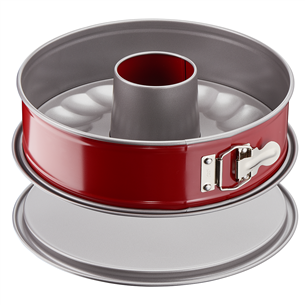 Tefal DeliBake Savarin, diameter 27 cm, red/grey - Springform