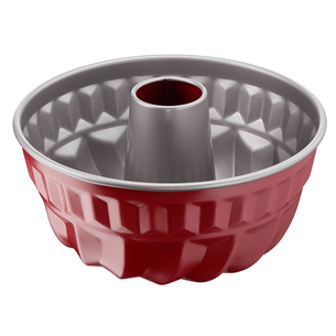 Tefal Delibake, диаметр 22 см, серый/красный - Форма для бабы J1640274