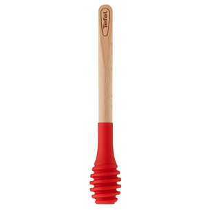 Tefal Ingenio Wood, length 17.5 cm, brown/red - Honey spoon