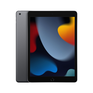 Apple iPad (2021), 10.2",  256 GB, WiFi, space gray - Tablet MK2N3HC/A