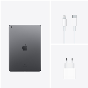 Planšetinis kompiuteris Apple iPad 2021, 256 GB WiFi, Space Grey