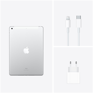 Apple iPad (2021), 10,2",  64 ГБ, WiFi + LTE, серебристый - Планшет