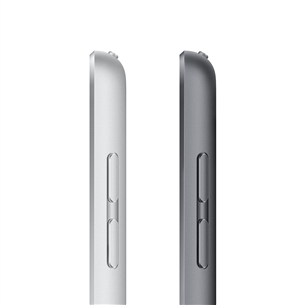 Apple iPad (2021), 10.2", 256 GB, WiFi + LTE, silver - Tablet