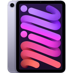 Planšetinis kompiuteris Apple iPad mini 2021, 64 GB WiFi + 5G, Purple MK8E3HC/A