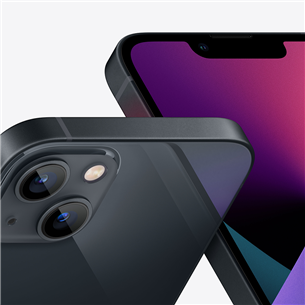 Apple iPhone 13, 256 GB, juodas - Išmanusis telefonas