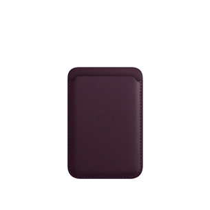 Piniginė Apple iPhone su MagSafe, Odinė, Dark Cherry