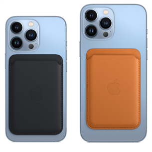 Piniginė Apple iPhone su MagSafe, Odinė, Sequoia Green