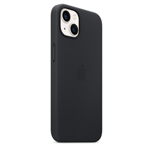 Dėklas Apple iPhone 13 su MagSafe, Odinis, Midnight
