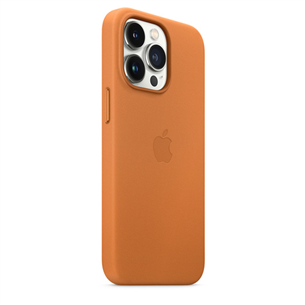 Dėklas Apple iPhone 13 Pro su MagSafe, Odinis, Golden Brown