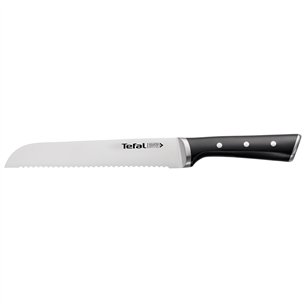 Tefal Ice Force, длина 20 см, черный/нерж. сталь - Нож для хлеба K2320414