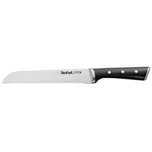 Tefal Ice Force, length 20 cm, black/inox - Bread knife