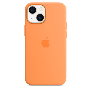 Dėklas Apple iPhone 13 mini su MagSafe, silikoninis, Marigold