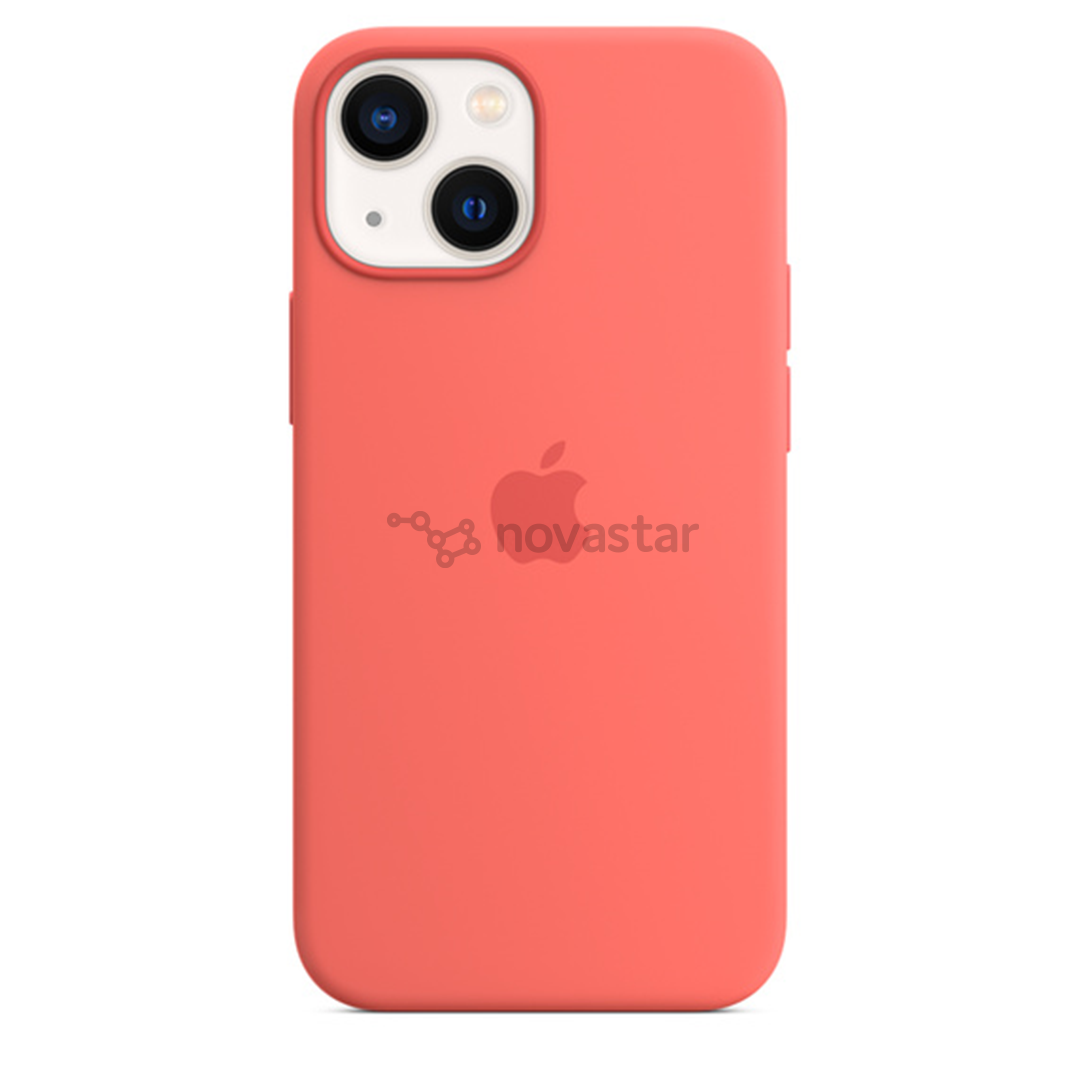 Dėklas Apple iPhone 13 mini su MagSafe, silikoninis, Pink Pomelo