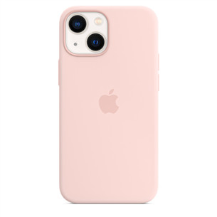 Dėklas Apple iPhone 13 mini su MagSafe, silikoninis, Chalk Pink
