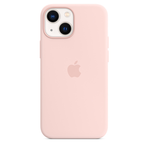 Dėklas Apple iPhone 13 mini su MagSafe, silikoninis, Chalk Pink