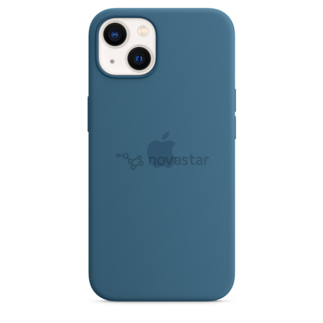 Dėklas Apple iPhone 13 su MagSafe, Silikoninis, Blue Jay
