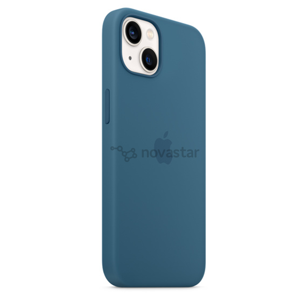 Dėklas Apple iPhone 13 su MagSafe, Silikoninis, Blue Jay