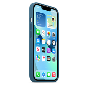 Dėklas Apple iPhone 13 su MagSafe, Silikoninis, Blue Jay