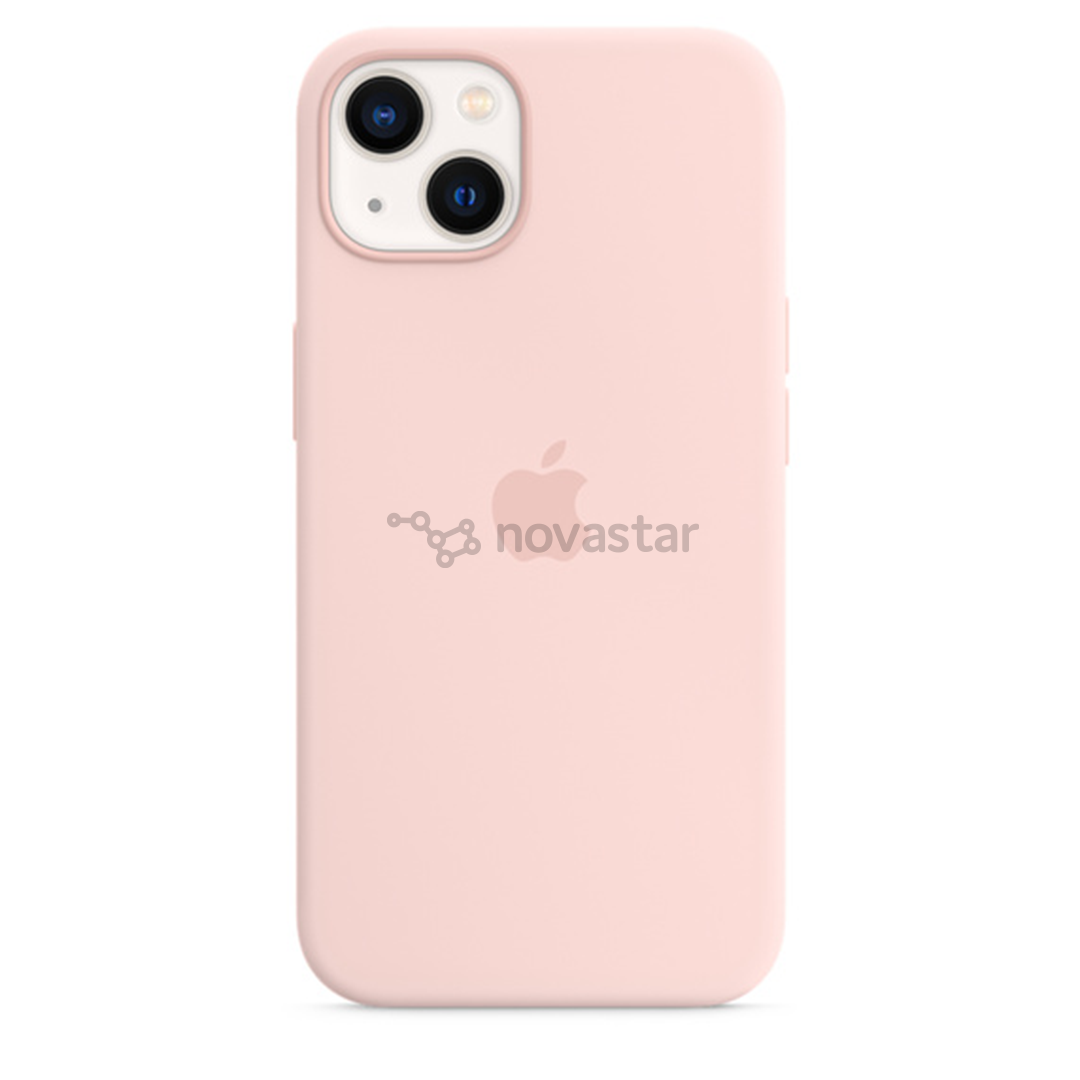 Dėklas Apple iPhone 13 su MagSafe, Silikoninis, Chalk Pink