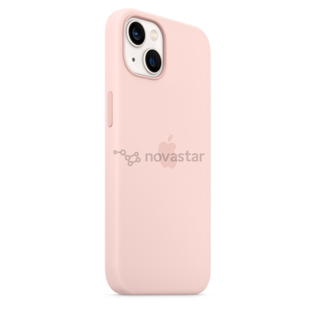 Dėklas Apple iPhone 13 su MagSafe, Silikoninis, Chalk Pink