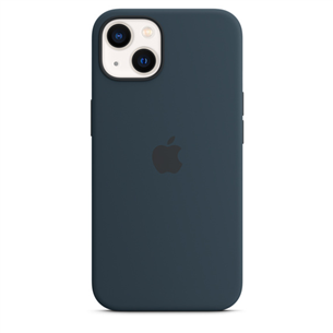 Dėklas Apple iPhone 13 su MagSafe, Silikoninis, Abyss Blue