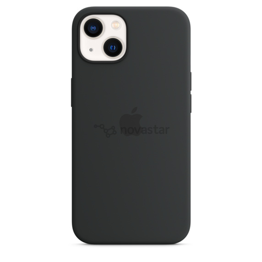 Dėklas Apple iPhone 13 su MagSafe, Silikoninis, Midnight