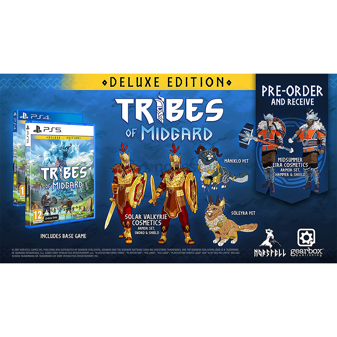 Žaidimas PS4 Tribes of Midgard Deluxe Edition