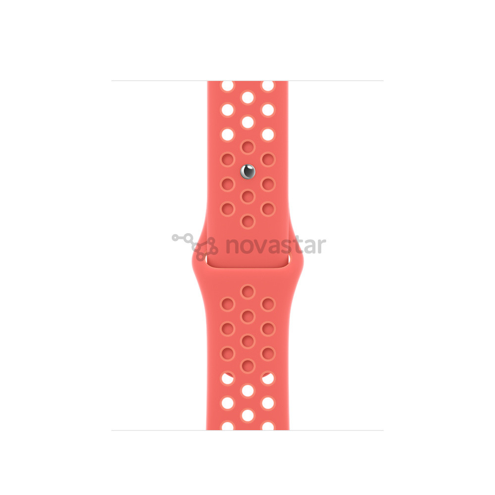 Dirželis Apple Watch 41mm Magic Ember/Crimson Bliss Nike Sport Band - Regular