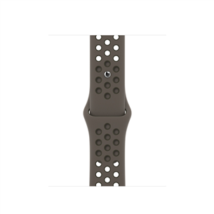 Сменный ремешок Apple Watch 41mm Midnight Olive Gray/Cargo Khaki Nike Sport Band - Regular ML873ZM/A