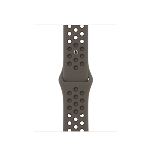 Dirželis Apple Watch 41mm Midnight Olive Gray/Cargo Khaki Nike Sport Band - Regular ML873ZM/A