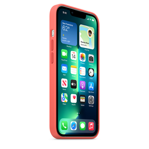 Dėklas Apple iPhone 13 Pro su MagSafe, Silikoninis, Pink Pomelo