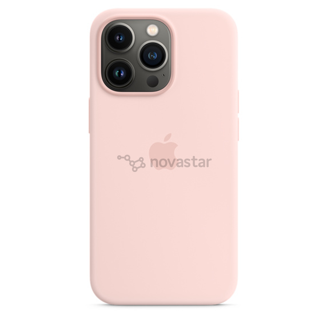 Dėklas Apple iPhone 13 Pro su MagSafe, Silikoninis, Chalk Pink